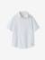Striped short-sleeved shirt striped blue - vertbaudet enfant 
