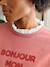 Sweatshirt for nursing clothes old rose - vertbaudet enfant 