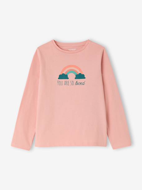 Pack of 2 girls' long-sleeved pyjamas rose - vertbaudet enfant 