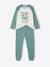 Pack of 2 cotton pyjamas for boys emerald green - vertbaudet enfant 