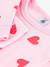 Pyjamas for children with hearts PETIT BATEAU rose - vertbaudet enfant 