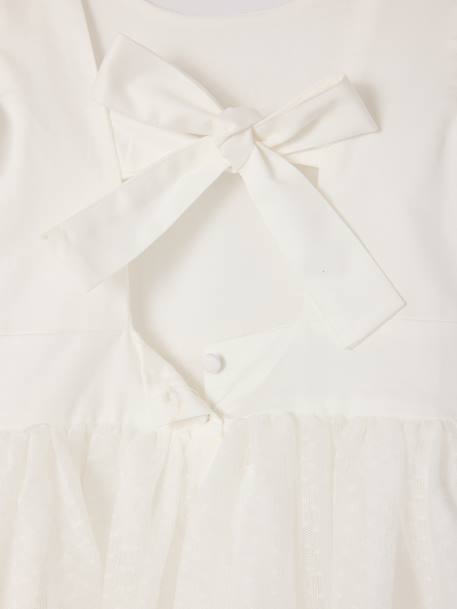 Girl's special occasion dress white - vertbaudet enfant 