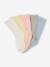 Pack of 5 Pairs of Dotted Socks for Girls dusky pink+pale pink+rose - vertbaudet enfant 