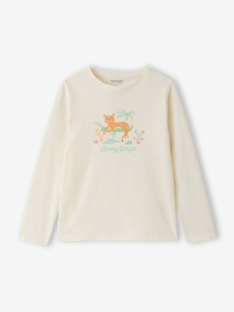 Pack of 2 girls' short-sleeved short pyjamas ecru - vertbaudet enfant 