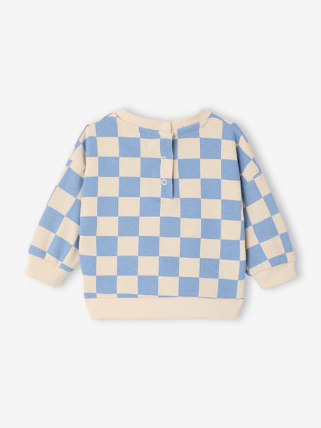 Boys' 'Team Soleil' sweatshirt grey blue - vertbaudet enfant 
