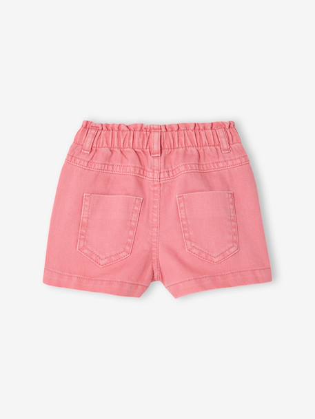 Embroidered baby girl's shorts sweet pink - vertbaudet enfant 