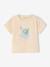 Lobster Print T-Shirt, Press Studs on the Shoulder, for Baby Boys ecru+vanilla - vertbaudet enfant 