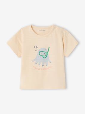 -T-shirt bébé garçon motif animalier
