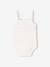 Lot 3 bodies fille bretelles coton bio écru - vertbaudet enfant 