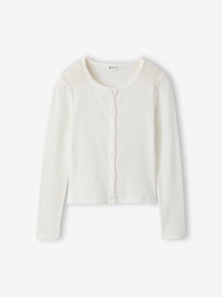 Long-sleeved T-shirt ecru - vertbaudet enfant 