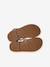 Leather gladiator sandals with buckles for girls camel - vertbaudet enfant 