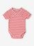 Pack of 3 organic cotton baby boy bodysuits red - vertbaudet enfant 