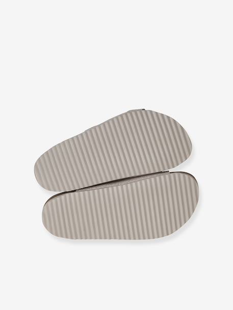 Leather buckle sandals gold - vertbaudet enfant 