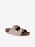 Leather buckle sandals gold - vertbaudet enfant 