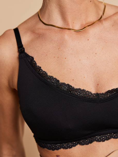 Nursing bra for women black - vertbaudet enfant 