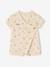 Customisable organic cotton playsuit ecru - vertbaudet enfant 