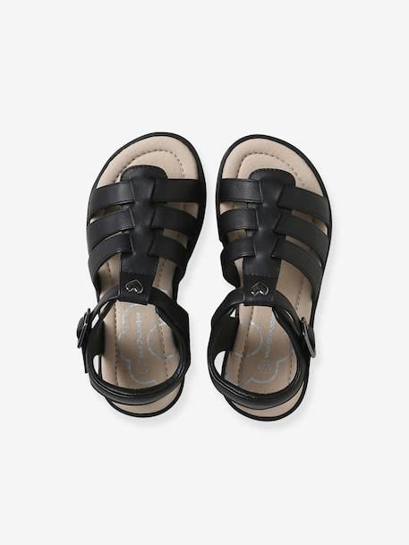 Multi-Strap Sandals, Designed for Autonomy black+gold - vertbaudet enfant 