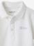 Polo bébé manches courtes à personnaliser blanc - vertbaudet enfant 