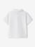 Short-sleeved customisable baby polo shirt white - vertbaudet enfant 