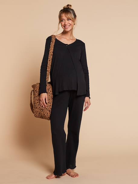 Nursing clothes 3-piece set black - vertbaudet enfant 