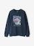 Girl's Hamptons sweatshirt navy blue - vertbaudet enfant 