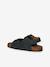 Boys' leather buckle sandals blue - vertbaudet enfant 