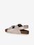 Leather buckle sandals gold - vertbaudet enfant 