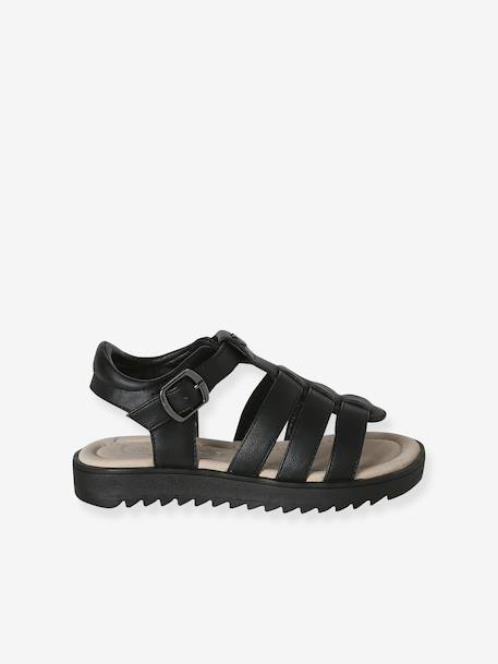 Multi-Strap Sandals, Designed for Autonomy black+gold - vertbaudet enfant 