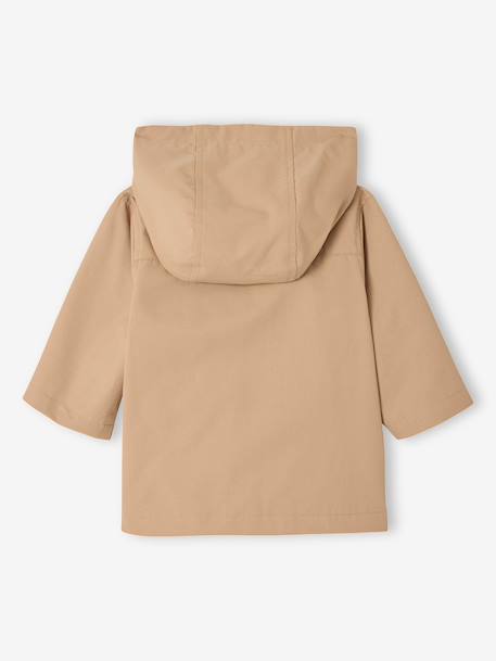 Parka with hood for babies pecan nut - vertbaudet enfant 