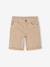 Boy's 5-pocket bermuda shorts clay beige+emerald green+grey blue+terracotta - vertbaudet enfant 
