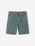 Boy's 5-pocket bermuda shorts clay beige+emerald green+grey blue+terracotta - vertbaudet enfant 
