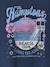Girl's short-sleeved t-shirt navy blue - vertbaudet enfant 