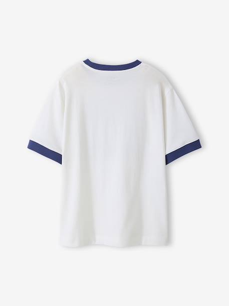 Short-sleeved photoprint T-shirt white - vertbaudet enfant 