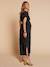 Nursing clothes wrap dress black - vertbaudet enfant 