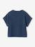 Girl's short-sleeved t-shirt navy blue - vertbaudet enfant 