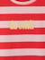 Girl's short-sleeved striped t-shirt - family capsule dusky pink - vertbaudet enfant 