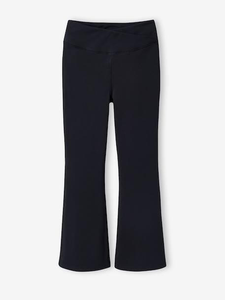 Jonen girl's flared leggings black - vertbaudet enfant 
