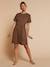 Leopard print nursing clothes nightie taupe - vertbaudet enfant 