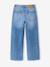 Wide leg jeans with star rivets light blue - vertbaudet enfant 