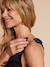 Pack of 2 organic cotton nursing tank tops black - vertbaudet enfant 