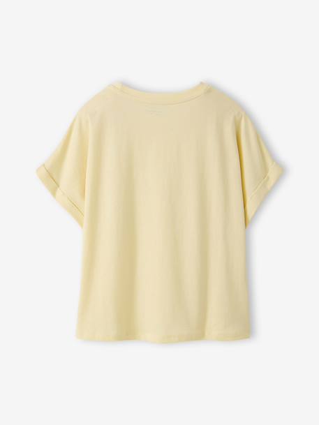 Pack of 3 Jonen short-sleeved T-shirts for girls brown - vertbaudet enfant 