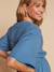 Robe longue grossesse et allaitement bleu jean - vertbaudet enfant 