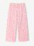 Set of floral trousers and top old rose - vertbaudet enfant 