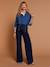 Women's maternity trouser navy blue - vertbaudet enfant 