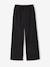 Girl's wide-leg knitted trousers anthracite - vertbaudet enfant 