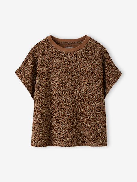 Lot de 3 T-shirts manches courtes fille Jonen marron - vertbaudet enfant 