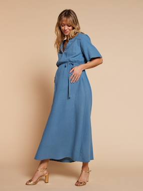 -Robe longue grossesse et allaitement