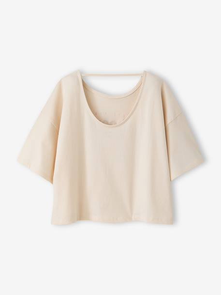 Short-sleeved t-shirt vanilla - vertbaudet enfant 