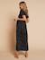 Nursing clothes wrap dress black - vertbaudet enfant 