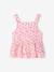 Set of floral trousers and top old rose - vertbaudet enfant 